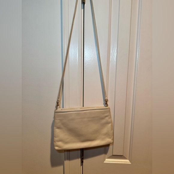 Anne Klein vintage Women's Cream Leather Bag - Picture 4 of 5